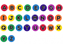 Learning-Go-Rounds ALPHABET A-Z Set/26