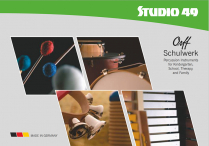 STUDIO 49 Orff Instruments Catalog