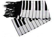 KEYBOARD KNIT SCARF