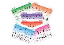 ELEMENTS OF DANCE POSTERS Set of 6