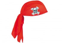 PIRATE'S SKULL CAP Red