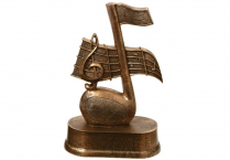 GOLD RESIN TROPHY