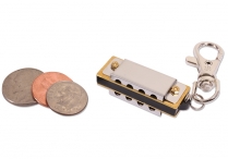 MINI HARMONICA KEYCHAIN