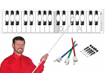 GIANT KEYBOARD, MARKERS, & POINTERS
