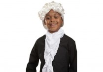 GEORGE WASHINGTON WIG & COLLAR JABOT