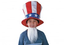 UNCLE SAM HAT & BEARD