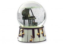 GRAND PIANO SNOW GLOBE