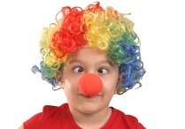 RAINBOW CLOWN WIG
