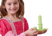 GLOW-IN-THE-DARK CANDLESTICK