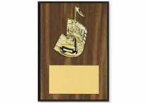 WOODEN MUSIC NOTE PLAQUE