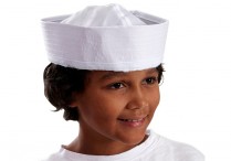 WHITE SAILOR HAT