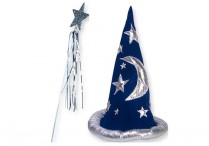 WIZARD'S HAT & WAND