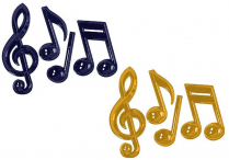 3-D MUSIC SYMBOLS