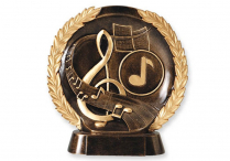 3-D MUSIC TROPHY