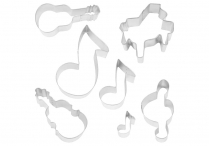 MUSIC COOKIE CUTTER Set