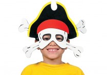 FOAM PIRATE MASKS