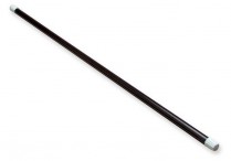 PLASTIC BLACK STRAIGHT CANE 31"