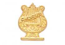 LYRE TACK PIN Chorus