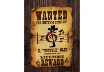 WANTED FOR RHYTHM RUSTLIN' Poster