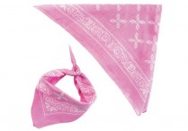 PINK BANDANNAS Pkg/12