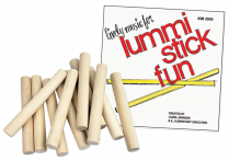 LIVELY MUSIC FOR LUMMI STICK FUN CD &  12 Pr. Lummi Sticks
