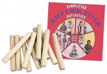 SIMPLIFIED RHYTHM STICK ACTIVITIES & 12 pr. LUMMIS