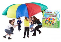 COUNTRY PARACHUTE ROUNDUP CD & 12 FT PARACHUTE