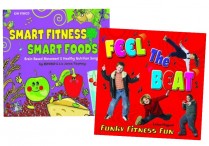 SMART FITNESS, SMART FOODS & FEEL THE BEAT CDs Set