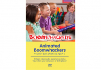 ANIMATED BOOMWHACKERS Vol 1 DVD for Early Childhood