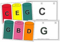 BOOMWHACKER CHORD FLASHCARDS