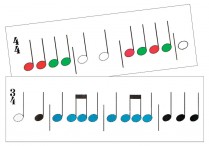 Rhythm-Band CONCERTO FLASHCARDS Set 1 Beginner