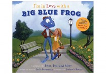 I'M IN LOVE WITH A BIG BLUE FROG  Hardback & CD