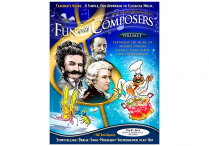 FUN WITH COMPOSERS: Vol. 1 - Pre K-Gr. 3  Paperback & PDF Download/Online Video Access