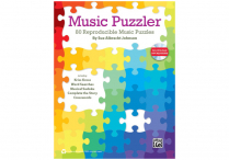 MUSIC PUZZLER Book & CD