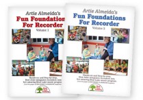 Artie Almeida's FUN FOUNDATIONS for RECORDER Volumes 1 & 2 Set