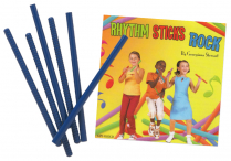 RHYTHM STICKS ROCK! CD & 12/pr RHYTHM STICKS