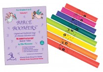 BIBLE BOOMERS Book/CD & DIATONIC BOOMWHACKER Set