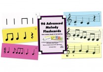 RHYTHM, MELODY & ADVANCED MELODY FLASHCARDS Set