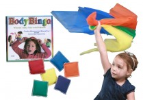 BODY BINGO CD, Scarves, & Bean Bags