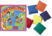 MULTICULTURAL BEAN BAG FUN CD & 12 BEAN BAGS