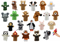 ANIMAL PUPPETS Set of 23