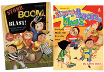 STOMP BOOM BLAST 1 & 2  Books Set