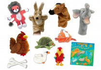 CARNIVAL OF THE ANIMALS PUPPETS/PROPS & Hardback/CD Set