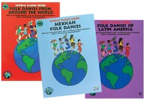 WORLD DANCE SERIES  Set of 3 Books/CDs