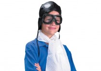 AVIATOR CAP, GOGGLES, & SCARF