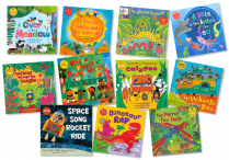 SING-ALONG FAVORITES  Set of 11 Books & Enhanced CDs