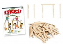Freddie the Frog:  STICKS! Book & CRAFT STICKS Set