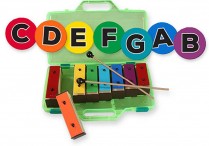 RESONATOR BELLS & Music-Go-Rounds ALPHADOTS Set 1