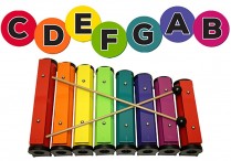 RESONATOR BELLS & Music-Go-Rounds ALPHADOTS Set 2
