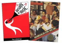 MARSALIS ON MUSIC Hardback/CD & 4-DVD Set
